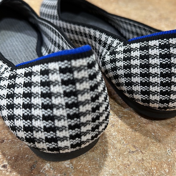 🩶 NWT. Rothy’s gingham houndstooth black and white shoes size 9.Box included.🤩 - Picture 11 of 16